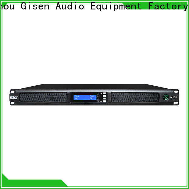 Gisen amplifier 4 channel power amplifier series for entertainment club