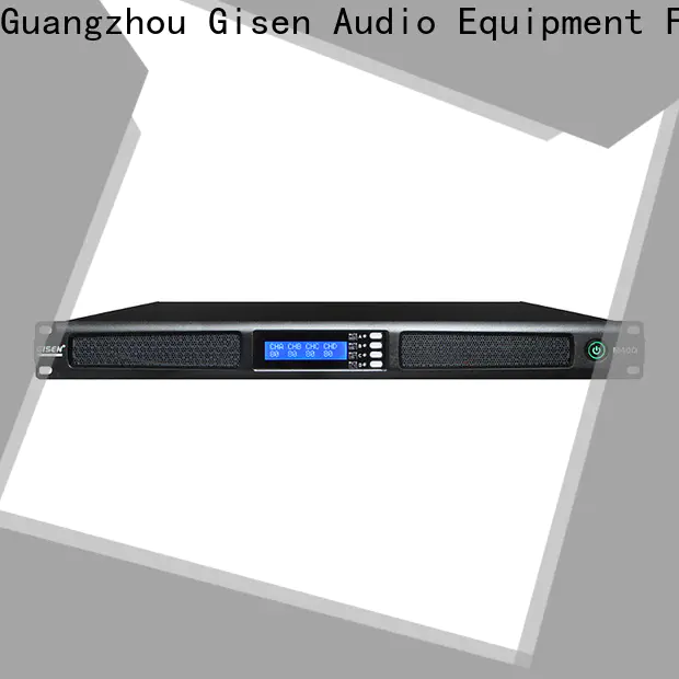 Gisen 1u professional amplifier manufacturer for entertainment club