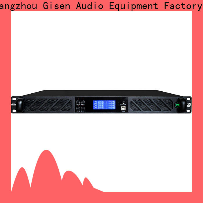 Gisen professional amplifier sound system factory for various occations