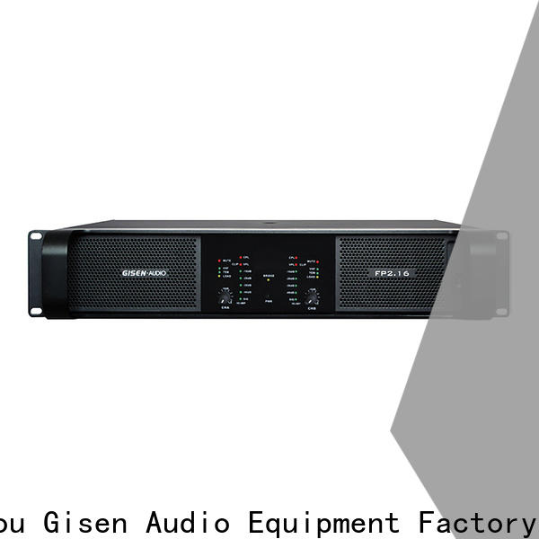 Gisen 4x1300w professional amplifier one-stop service supplier for night club