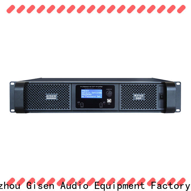 Gisen dsp amplifier power manufacturer for various occations