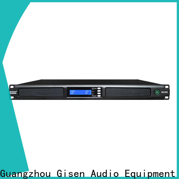 Gisen new model professional power amplifier wholesale for venue