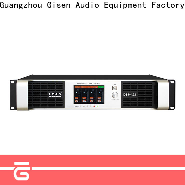 Gisen 4 channel desktop audio amplifier manufacturer for various occations