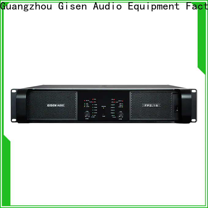 Gisen power stereo amplifier source now for vocal concert