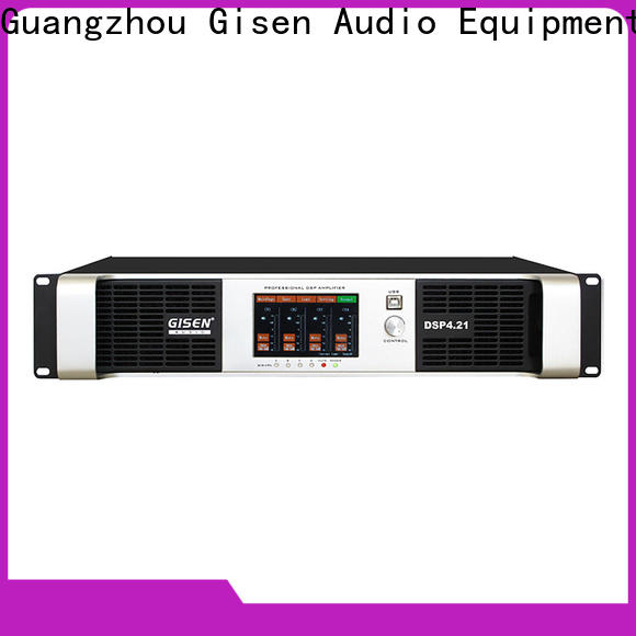 Gisen high quality multi channel amplifier factory for venue