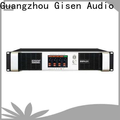 Gisen professional dsp amplifier manufacturer for venue