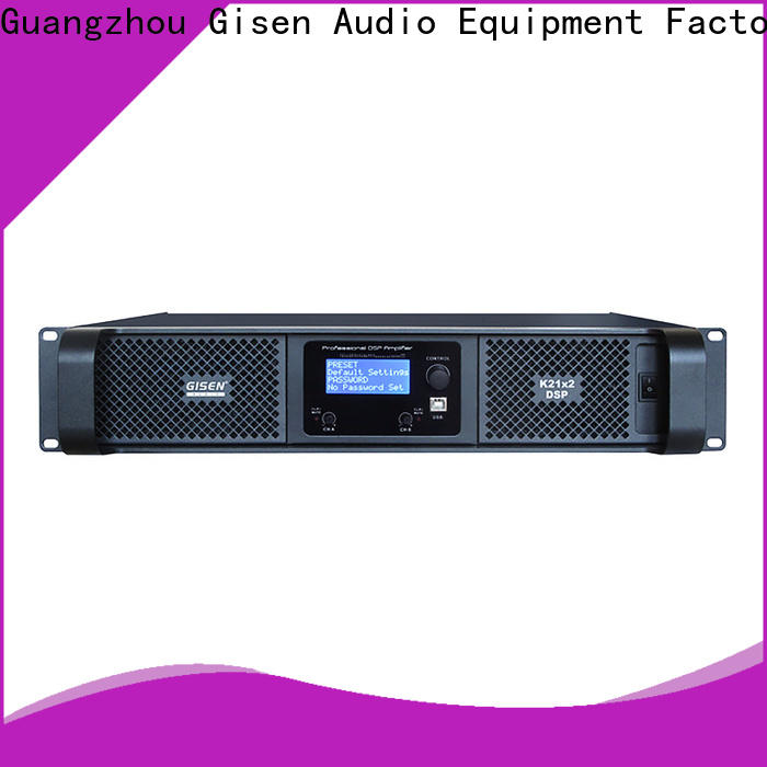 Gisen multiple functions amplifier sound system manufacturer for venue