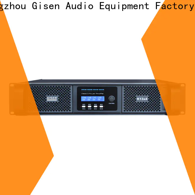 Gisen class class d power amplifier fast delivery for meeting