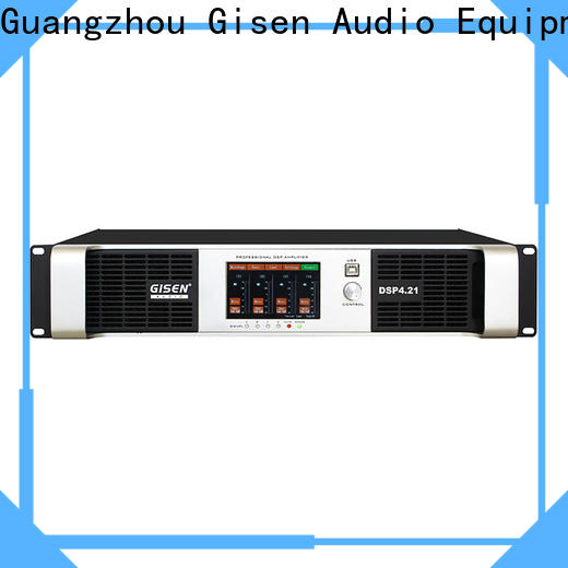 Gisen dsp dj power amplifier wholesale for stage