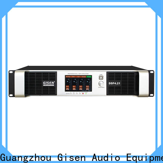 Gisen multiple functions 1u amplifier wholesale for venue