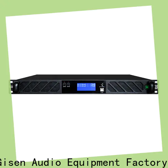 Gisen touch screen dsp amplifier supplier for venue