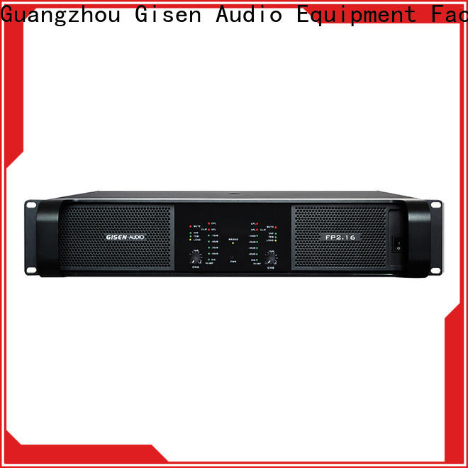 Gisen unrivalled quality stereo amplifier one-stop service supplier for vocal concert