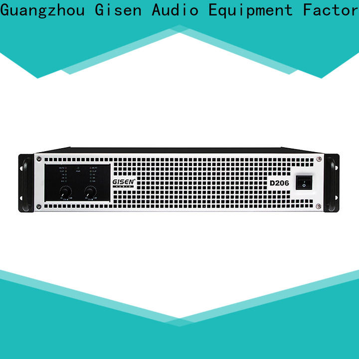 Gisen guangzhou best class d amplifier fast delivery for entertaining club