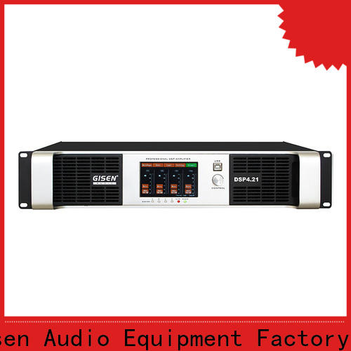 Gisen high quality amplifier sound system supplier for venue