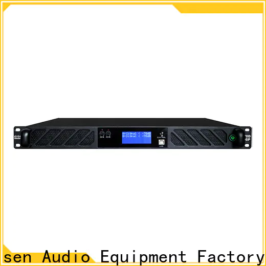Gisen 8ohm dsp power amplifier factory for performance