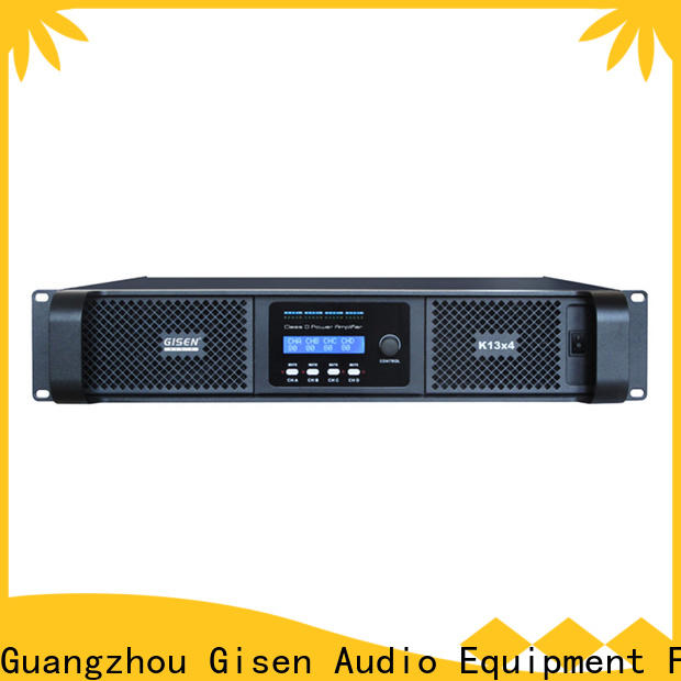 Gisen guangzhou top 10 power amplifiers wholesale for stadium