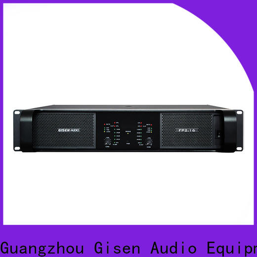 Gisen 4x1300w power amplifier class td one-stop service supplier for vocal concert