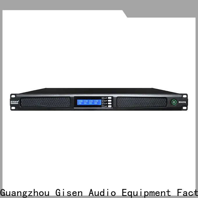 Gisen power audio power amplifier wholesale for entertainment club