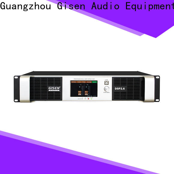 Gisen 8ohm amplifier sound system supplier for venue
