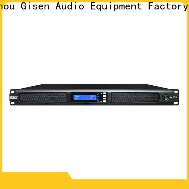 Gisen class professional power amplifier series for performance