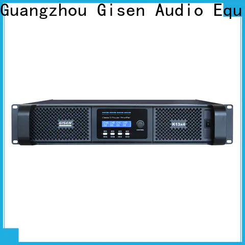 Gisen 8ohm digital audio amplifier supplier for ktv