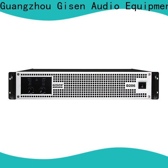Gisen guangzhou dj amplifier fast delivery for performance