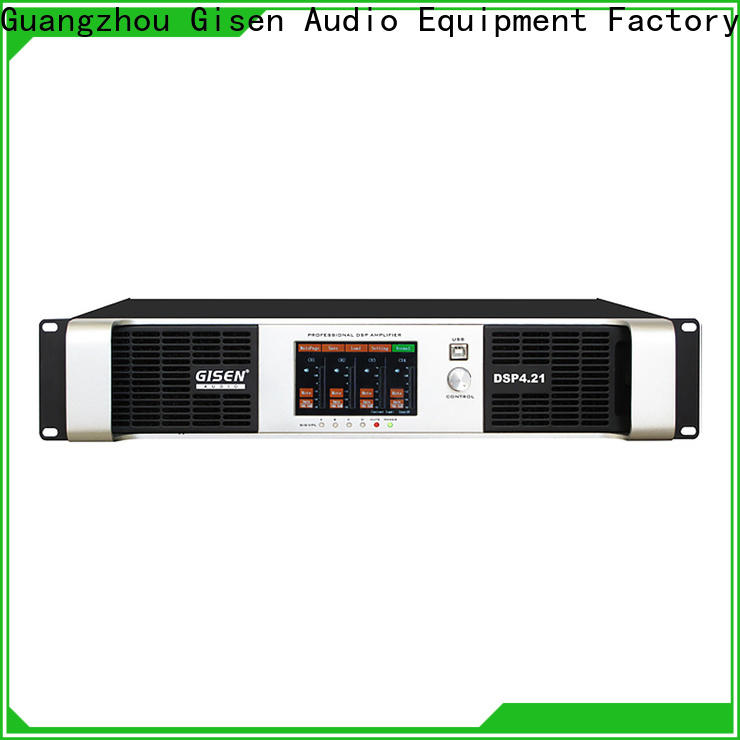 Gisen multiple functions amplifier sound system factory for venue