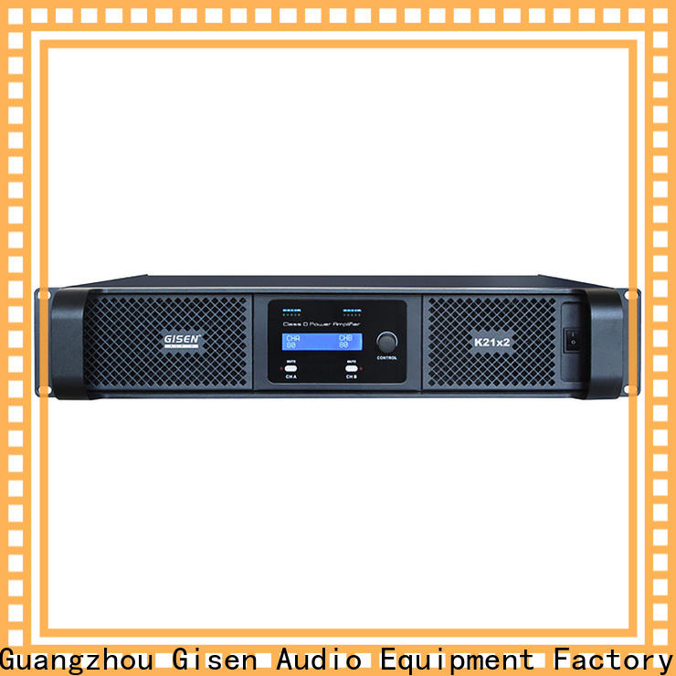 guangzhou class d audio amplifier 2100wx4 supplier for stadium