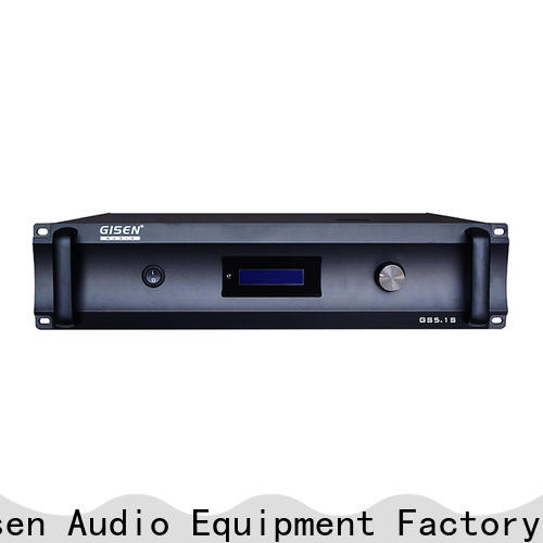 Gisen oem odm integrated stereo amplifier manufacturer for private club