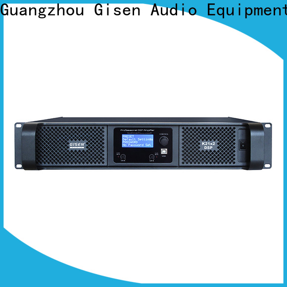 Gisen high quality amplifier power factory for venue