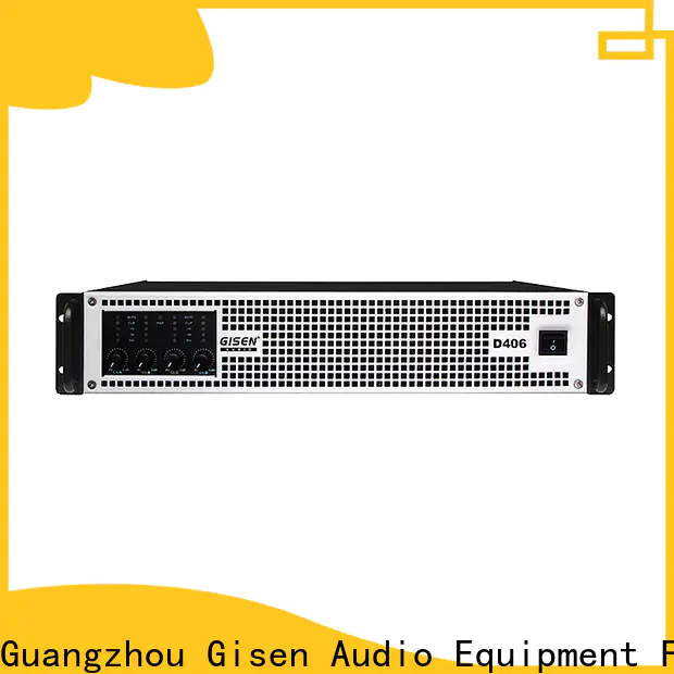 Gisen guangzhou top 10 power amplifiers manufacturer for meeting