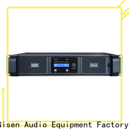 advanced class d audio amplifier 2100wx2 supplier for stadium