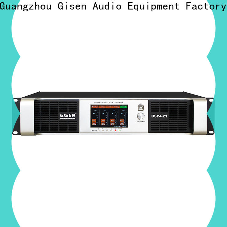 multiple functions amplifier sound system 1u factory for venue
