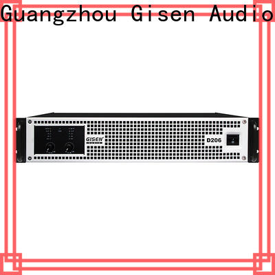 Gisen high efficiency home stereo power amplifier supplier for performance