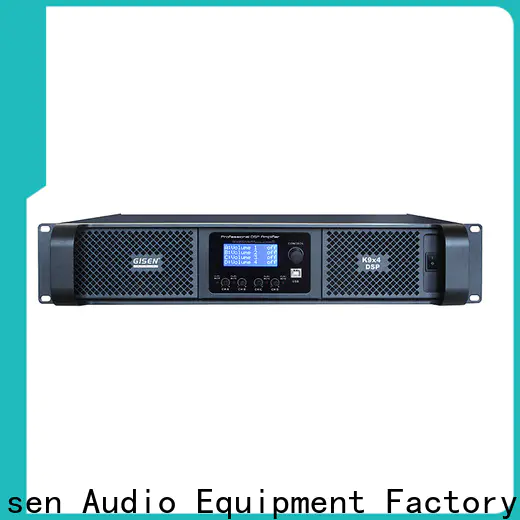 Gisen 2 channel amplifier sound system manufacturer for various occations