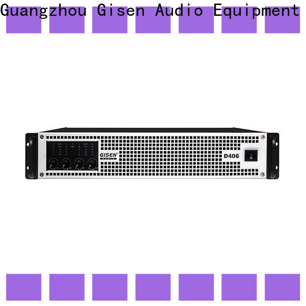 Gisen amplifier dj amplifier supplier for meeting