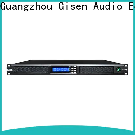 Gisen new model power amplifier supplier for performance