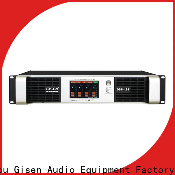 high quality dsp amplifier 2 channel supplier for stage