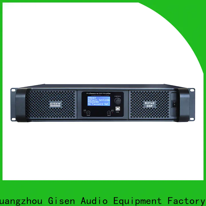 Gisen channel multi channel amplifier wholesale for performance