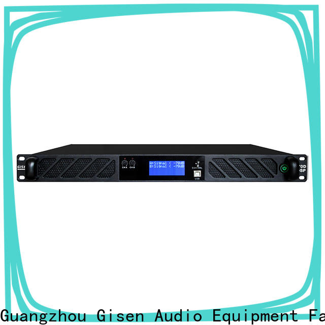 Gisen power amplifier sound system factory