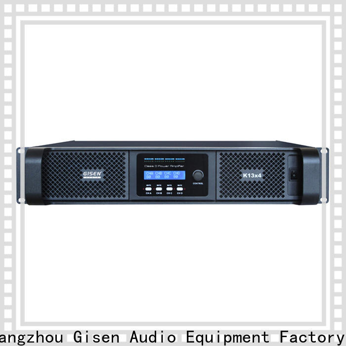 Gisen digital dj amplifier supplier for entertaining club