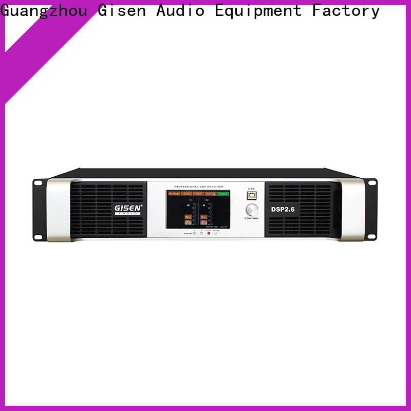 Gisen 2100wx2 studio amplifier factory for stage