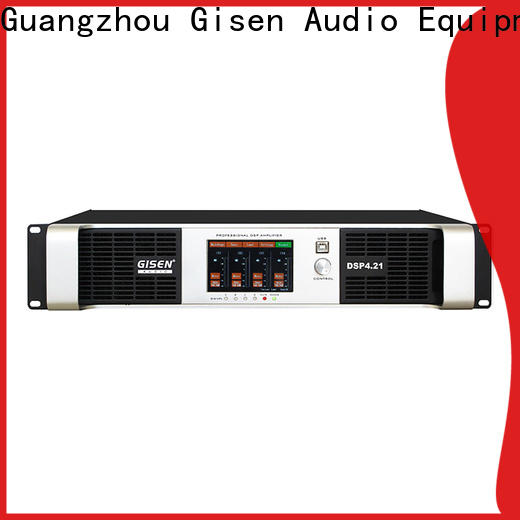 Gisen channel dsp amplifier supplier for various occations