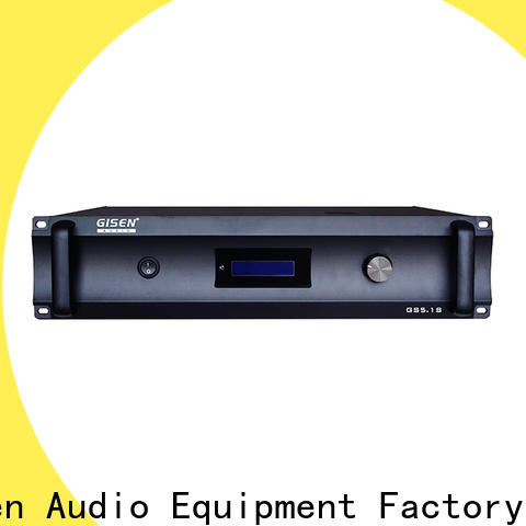 Gisen oem odm home theatre power amplifier manufacturer for private club