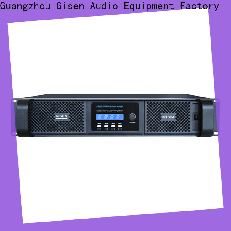 Gisen 8ohm best class d amplifier wholesale for meeting