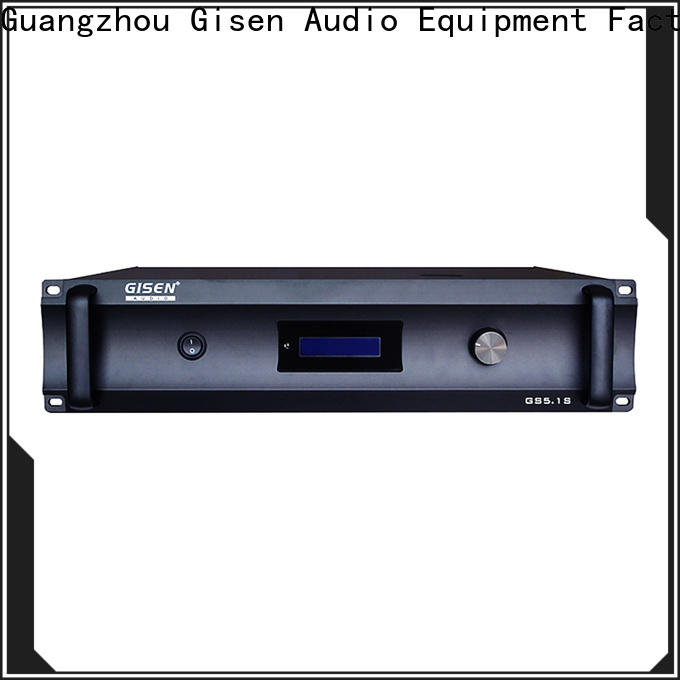 Gisen durable stereo power amplifier buy now for private club
