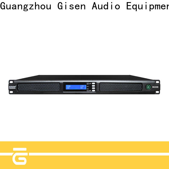 Gisen new model professional power amplifier wholesale for entertainment club