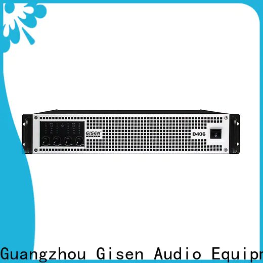 Gisen 2100wx2 hifi class d amplifier fast delivery for stadium