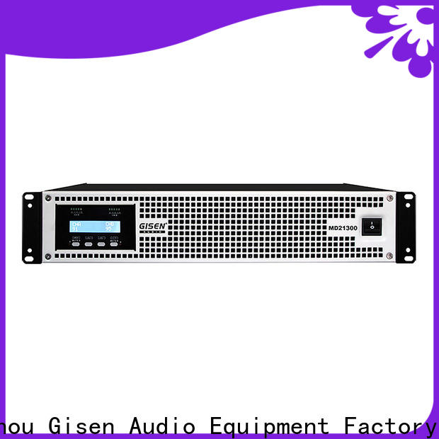 Gisen competitive price pa amplifier overseas market for ktv