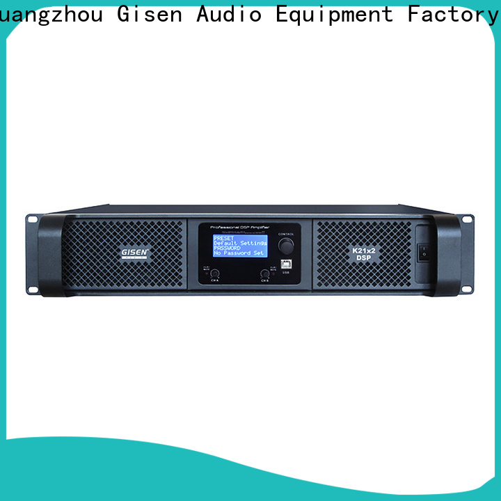 Gisen 8ohm best power amplifier in the world supplier